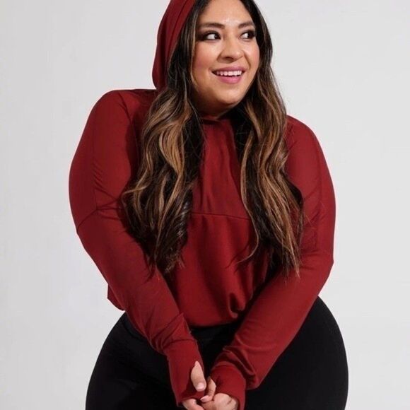 Buffbunny Enscandala Pullover - Women's Size Medium, Maroon / Red - Picture 6 of 6